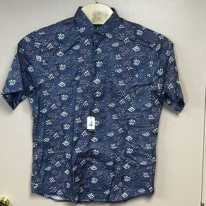 Johnnie-O Mens Top Shelf Short Sleeve Button-Down Size Large NWT MSRP $138